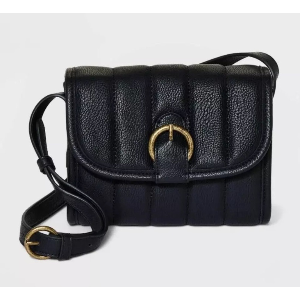 Universal Thread Quilted Faux Leather Crossbody Bag